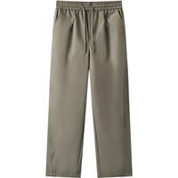 gxg.jeans男装 多色斜纹面料简约基础宽松休闲长裤男裤 25秋 灰绿 XL (180) -32码