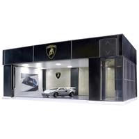 多美卡TOMY小汽车模型场景玩具电动门展厅旗舰版停车库兰博基尼936824