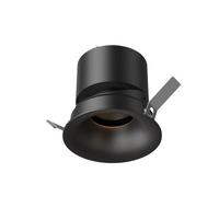 西顿照明led嵌入式射灯无边框深杯防眩客厅过道无主灯9W 4000K黑杯