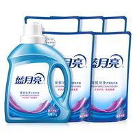 Bluemoon 蓝月亮 洗衣液 机洗手洗套装薰衣草香 10斤