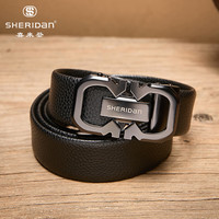 SHERIDAN 真皮皮带 男士自动扣腰带 商务休闲款 礼盒装