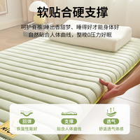 拉夏贝尔床垫软垫地铺家用可折叠防潮地垫打地铺单双人租房垫 升级抗菌款★心想事成★【防滑防潮,折叠收纳】