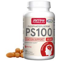 Jarrow Formulas PS100磷脂酰丝氨酸软胶囊 增强记忆力 100mg 120粒