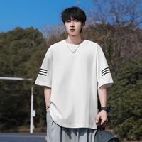 DUEPLAY 男士短袖套头衫 轻户外透气圆领T恤