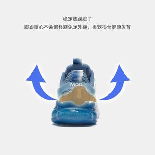  MQD/马骑顿 旋纽扣 儿童运动鞋