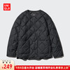 优衣库惊喜价女装PUFFTECH空气棉服休闲茄克/时尚款外套469864 09 黑色 XL /165/92A