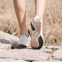 猛犸象（MAMMUT）Saentis 男子户外GTX防水轻便舒适缓震透气山地越野跑鞋 卡其色-月光白 46