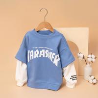 布拉拉 衣拉拉 衣拉拉男中小童套头外套秋冬款儿童外穿卫衣