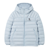 CAMEL【骆驼轻羽羽绒服】2025户外轻薄时尚连帽保暖男女外套7002