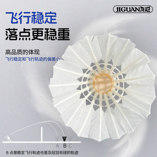 稳定耐打王标准羽毛球防风耐用不易烂飞行稳定室内室外训练用球