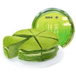 鲜京采 抹茶千层蛋糕 420g