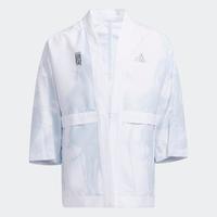 阿迪达斯 adidas 春秋季男中大童时尚V领武极系列梭织运动休闲夹克外套