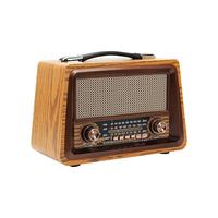 收音机老人复古老式全波段半导体收录机老年音响一体播放器