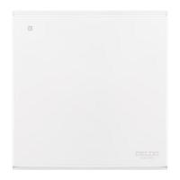 德力西（DELIXI）开关插座面板 86型面板 CD229 单开 一开单控开关 哑光白大板