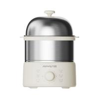 九阳（Joyoung）蒸蛋器 煮蛋器 定时 自动断电安心用 小型316L不锈钢多功能 双层蒸煮鸡蛋早餐ZD14-GE330