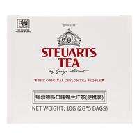 Steuarts Tea 锡尔德 斯里兰卡红茶红茶叶多口味果味袋泡锡兰红茶50包