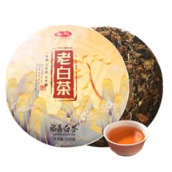 香彻 老白茶茶饼  紧压茶饼老白茶 自饮300g 老白茶密封袋装300g