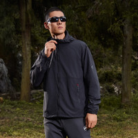 猛犸象(MAMMUT)【初秋】Hiking 男士户外徒步防风防泼水轻便休闲夹克外套 黑色 L