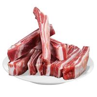 西鲜汇甘肃滩羊 原切羊排 5斤 羊肉生鲜羊肋排 烧烤火锅食材 滩羊羊排