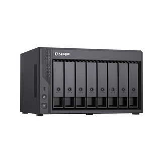 QNAP 威联通 Qu805 八盘位 NAS存储（intel Core N355、16GB、空盘）