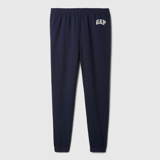 Gap/盖璞 抓绒松紧腰 男士运动裤  M 美码  L亚洲码180/100A 海军蓝