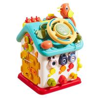 宝宝蒙氏早教忙碌屋六面多功能精细动作方向盘儿童玩具3