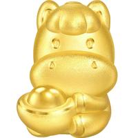 周生生黄金转运珠 足金祥瑞祝福生肖马串珠 单颗定价 萌马递福95933C