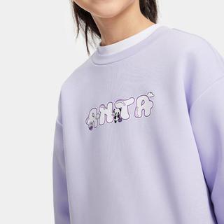 安踏 【动型科技】女童卫衣秋装25儿童运动休闲卫衣上衣安踏童装