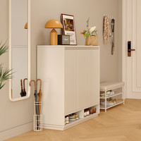 鞋柜家用门口进门置物柜收纳柜一体靠墙入户门室内过道走廊鞋架