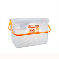 振兴 Zenxin 塑料透明手提式收纳盒小号