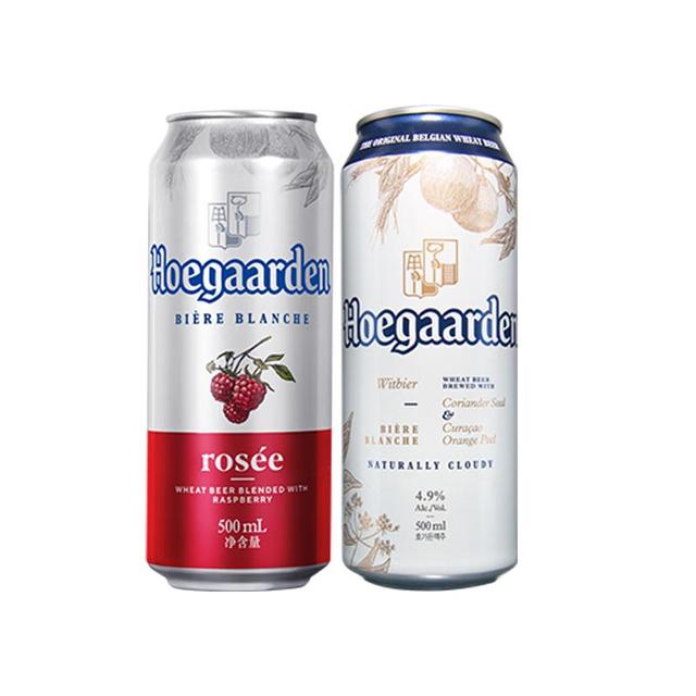 福佳 白啤+红果啤 精酿啤酒 500ml*12听