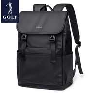 高尔夫(GOLF)双肩包男士运动背包女休闲旅行书包防泼水通勤出游背包【Q】 款式9-雾黑