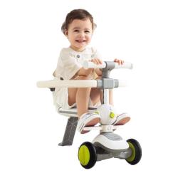 babycare 六合一儿童滑板车1-3-6岁小孩宝宝车代步滑板车宝宝车代步 辛德白
