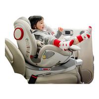 猫头鹰（SAVILE）妙转PRO儿童座椅婴儿汽车用宝宝0-4-7岁360度iSize可坐可躺 有惊喜