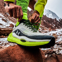 安德玛户外低帮碳板越野跑鞋2025秋季新款耐磨防滑减震专业运动鞋 -男款