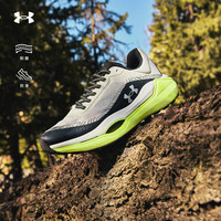 安德玛户外低帮碳板越野跑鞋2025秋季耐磨防滑减震专业运动鞋 荧光绿-男款 36