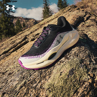 安德玛户外低帮碳板越野跑鞋2025秋季耐磨防滑减震专业运动鞋 薰衣草紫-女款 39