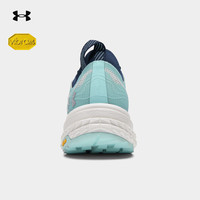 安德玛户外越野跑鞋男女2025秋季科技Vibram大底防滑耐磨运动徒步鞋 阿拉斯加蓝-女款 44