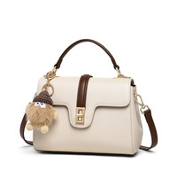 爱情海 LOVE SEA 女包 牛皮斜挎手提包 通勤包