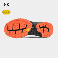 安德玛户外越野跑鞋男女2025秋季科技Vibram大底防滑耐磨运动徒步鞋 暗夜黑-男款 39