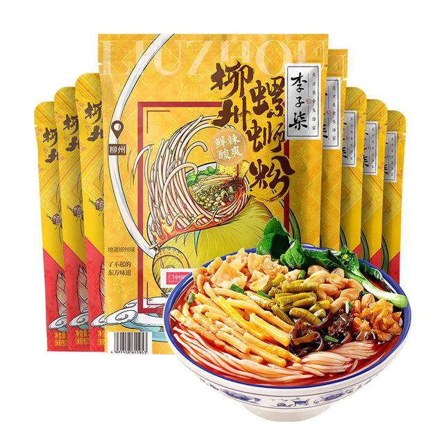 李子柒 螺蛳粉（诚心包）238g*6+330g*2袋方便速食米粉米线