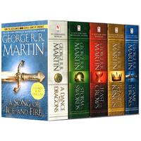 英文原版 A Song of Ice and Fire 冰与火之歌  Game of Thrones  权力的游戏 1-5全套 乔治马丁 美剧小说 绿山墙 . 绿山墙图书