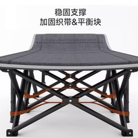 88VIP：稳纳 折叠床午休床办公室午睡家用多功能户外车载便携躺椅行军床