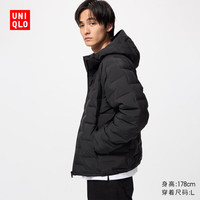 优衣库 男装/男女同款PUFFTECH空气棉服连帽外套