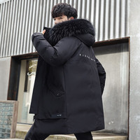 YALU/雅鹿 保暖 男士羽绒服 貉子毛领