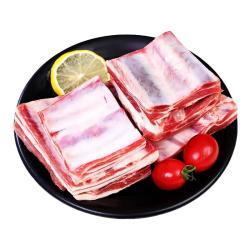 京饷 内蒙古羔羊排切块净重4斤 羊肋排生鲜羊肉烧烤火锅食材源头直发 羊排切块 4斤