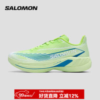 salomon 萨洛蒙 男款 城市轻户外透气舒适稳定助力回弹训练竞速跑步鞋 SPECTUR 2 锐利绿 475669 40 (UK 6.5 欧码-40)