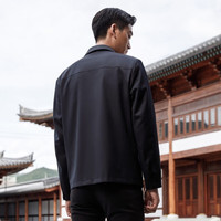  YOUNGOR/雅戈尔 商务休闲 男士夹克  VZJK429964FQA藏青色 S 165/88A