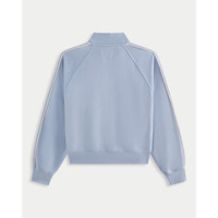 ABERCROMBIE & FITCH【毛圈布卫衣】女装25秋冬美式复古小麋鹿外套KI152-5243 浅蓝色 S (165/92A)