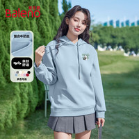 班尼路 牛奶丝连帽卫衣女